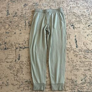 Green joggers